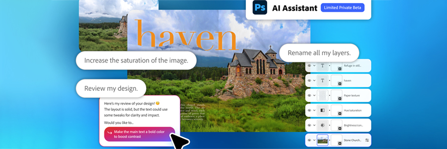 Adobe presenta innovaciones en IA, asistentes y modelos en Creative Cloud para impulsar a los profesionales creativos